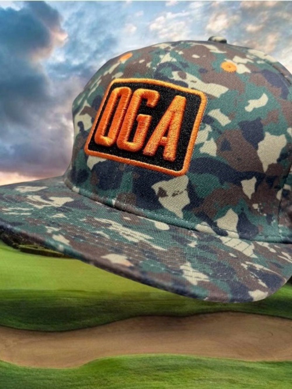 Oahu Golf Apparel OGA Snapback Hat Camouflage Hawaiian Baseball Cap Hawaii